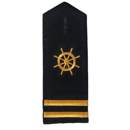 FOLODA Kapitän Epauletten Uniform Epaulet Mit Stangen Für Kapitän Cosplay Kostüm Schulter Epauletten Uniform Epauletten von FOLODA