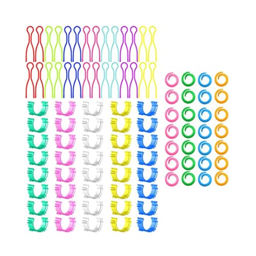 FOLODA Nähwerkzeugclips Set Spulenclips Spulengewinde Spulen Fadenhalter Kit Spool Organizing von FOLODA