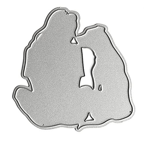 FOLODA Stanzschablone, Frau Hund Metall Stanzformen Schablone Scrapbooking DIY Album Stempel Papier Karte Form Präge Dekoration FOLODA Stanzschablone, Frau Hund Metall Stanzformen Schablone Scrapbooking DIY Album Stempel Papier Karte Form Präge Dekoration von FOLODA