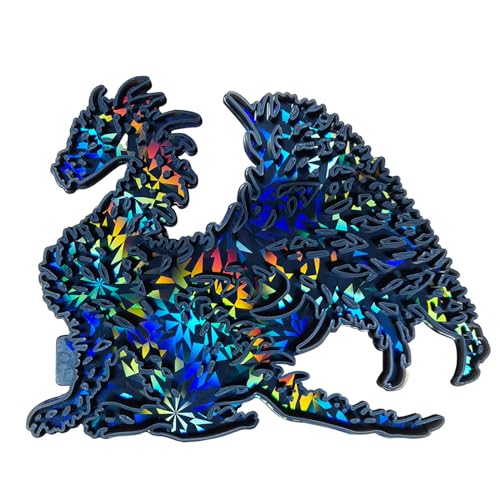 Flexible Wandaufkleber Formen Holographische Silikonform Drachenform Wanddekoration Formen Perfekt Für Drachenbegeisterte Geformte Silikonform Für Harzhandwerk von FOLODA