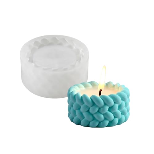 Gewebte Seil Silikonformen Für Epoxidharz Kerzenhalter Sukkulenten Pflanzer Dekoration Silikonkerzenhalter Formen Hochzeitsdekoration Accessoire von FOLODA