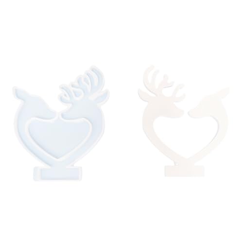 Hirsch Kerzenharz Harzform Herzförmige Kerzenhalter Silikonform Handwerk Tisch Ornament Plasters Form Home Decors Candlestick Hirsch Kerzenharz Harzform Herzförmige Kerzenhalter Silikonform Handwerk Tisch Ornament Plasters Form Home Decors Candlestick von FOLODA
