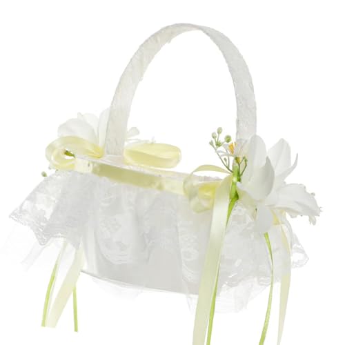Hochzeitszeremonie Plastikblumenkorb Für Blumenmädchen Hochzeiten Fotoshootings Tischdekorationen Hochzeitsfeier Requisiten Elegantes Accessoire von FOLODA