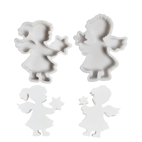 Jungen Und Mädchen Halten Stern Desktop Dekoration Schimmel Temperaturbeständig Jungen Und Mädchen Halten Stern Desktop Dekoration Schimmel Temperaturbeständig von FOLODA