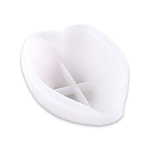 Kristall Epoxidform Herzplatte Tablett Silikonform Desktop Ornamente Gießen Schimmel Herzform Süßigkeit Schale Harz Silikonformen von FOLODA