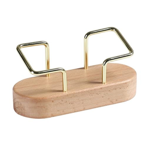 Metall Visitenkarteninhaber Visitenkartenstand Postkartenhalter Kreatives Display Rack Für Office Tabletop Display Rack Für Office von FOLODA