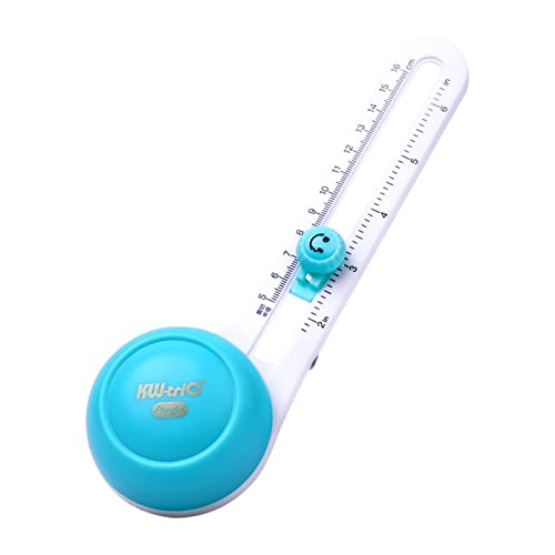 Rotary Papier Trimmer Mit 3 Klingen Verstellbarer Kreisförmiger Papierschneider Für Kinderkarten Machen Fotoalbum Scrapbooking Round Cutter von FOLODA