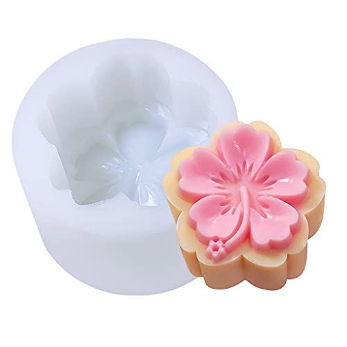 Silikonseife Formen Kuchen Muffin Mondkuchenformen Pfannen Zum Herstellen Von Jelly Keksen Schokolade Handgemachte Seifenschalen Silikon Fondantformen Für Kuchendekoration Strick von FOLODA