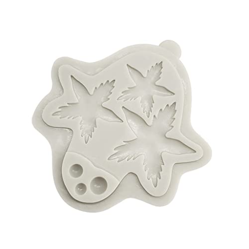 Simulation Rose Kelch Blatt Fondant Silikonformen Schokoladendekoration Kuchen Backwerkzeug Zum Backen Von Silikon Tonformen Zum Backen von FOLODA