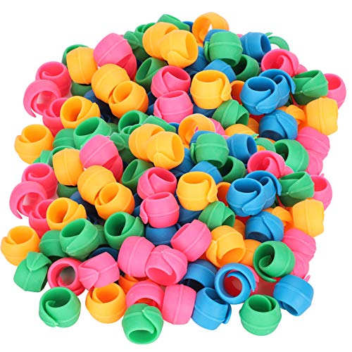 FOLOSAFENAR 100 Stück Nähclips, weiche Silikon-Spulenhalter-Clip, Thread Buddies Klemmen Spulen-Organizer, Nähen Bastelbedarf, für die meisten Näh- und Stickspulen FOLOSAFENAR 100 Stück Nähclips, weiche Silikon-Spulenhalter-Clip, Thread Buddies Klemmen Spulen-Organizer, Nähen Bastelbedarf, für die meisten Näh- und Stickspulen von FOLOSAFENAR