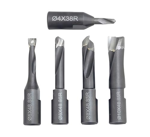 FomaSP Domino-Schneider, Vollhartmetall-Bit-Set beinhaltet 4 mm/5 mm/6 mm/8 mm/10 mm für Domino-Maschinen, 5 Stück FomaSP Domino-Schneider, Vollhartmetall-Bit-Set beinhaltet 4 mm/5 mm/6 mm/8 mm/10 mm für Domino-Maschinen, 5 Stück von FOMASP