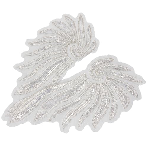 FOMIYES 1 Paar Sew Patches für Kleidung Pailletten Applikationen für Jeans Diy Dekoration Trendige Verzierungen für Modeoutfits FOMIYES 1 Paar Sew Patches für Kleidung Pailletten Applikationen für Jeans Diy Dekoration Trendige Verzierungen für Modeoutfits von FOMIYES