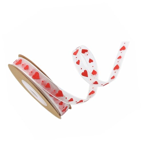 FOMIYES mit Herz Bedrucktes Verpackungsseil Aus Polyester 10 M Geschenkband für Romantische Dekoration FOMIYES mit Herz Bedrucktes Verpackungsseil Aus Polyester 10 M Geschenkband für Romantische Dekoration von FOMIYES