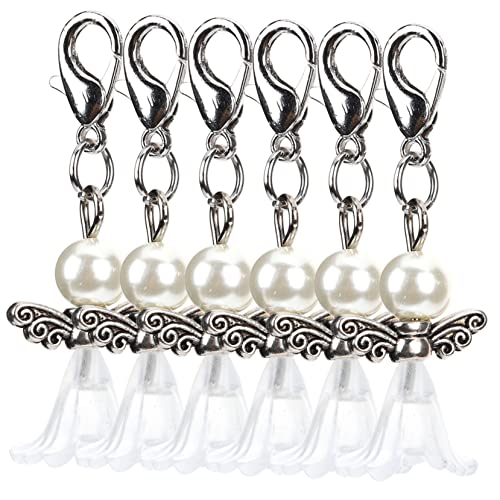 FOMIYES 1 Satz Schlüsselanhänger Gastgeschenke Für Shower Hochzeit Geburtstagsfeiern Weiße Glasperlen Mit Flügeln Deko Für Gäste Partys 30 Stück FOMIYES 1 Satz Schlüsselanhänger Gastgeschenke Für Shower Hochzeit Geburtstagsfeiern Weiße Glasperlen Mit Flügeln Deko Für Gäste Partys 30 Stück von FOMIYES