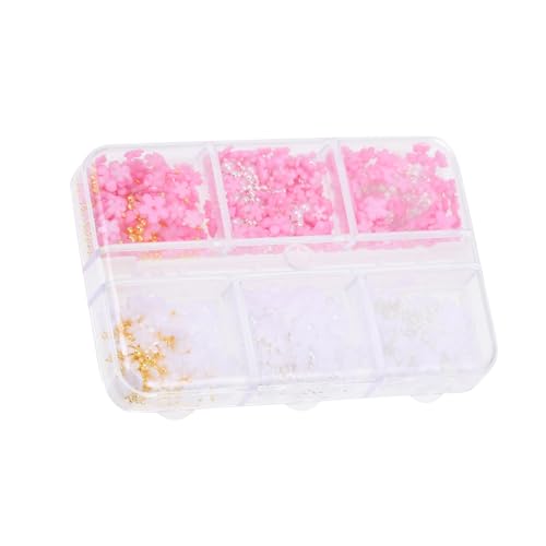 FOMIYES 1 Schachtel Fächer Box mit Nagelblumen Charms Zarte DIY Nail Art Dekoration Fünfblättrige Blumen für Maniküre Geeignet für Party und Kreative Nagelgestaltung FOMIYES 1 Schachtel Fächer Box mit Nagelblumen Charms Zarte DIY Nail Art Dekoration Fünfblättrige Blumen für Maniküre Geeignet für Party und Kreative Nagelgestaltung von FOMIYES