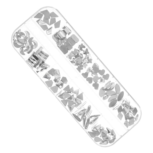 FOMIYES 1 Schachtel Flatback Nail Charms Glas Strasssteine in Verschiedenen Formen Nagelschmuck zum Kleben für Maniküre Multifunktionale Dekoration für Nägel und DIY Crafts FOMIYES 1 Schachtel Flatback Nail Charms Glas Strasssteine in Verschiedenen Formen Nagelschmuck zum Kleben für Maniküre Multifunktionale Dekoration für Nägel und DIY Crafts von FOMIYES
