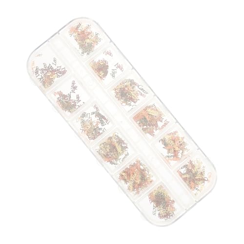FOMIYES 1 Schachtel Teiliges Nail Art mit Nail Charms aus Kupfer Langlebige Manicure Dekorationen für DIY Nageldesign Vielseitige Metallverzierungen für Persönliche Nagelkunst FOMIYES 1 Schachtel Teiliges Nail Art mit Nail Charms aus Kupfer Langlebige Manicure Dekorationen für DIY Nageldesign Vielseitige Metallverzierungen für Persönliche Nagelkunst von FOMIYES