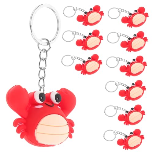FOMIYES 10 Stück Lustige Schlüsselanhänger Krabben und Hummer Realistisch Gestaltet Trendige Cartoon Anhänger für Rucksack Taschen Geschenkideen Robust und Kompakt FOMIYES 10 Stück Lustige Schlüsselanhänger Krabben und Hummer Realistisch Gestaltet Trendige Cartoon Anhänger für Rucksack Taschen Geschenkideen Robust und Kompakt von FOMIYES