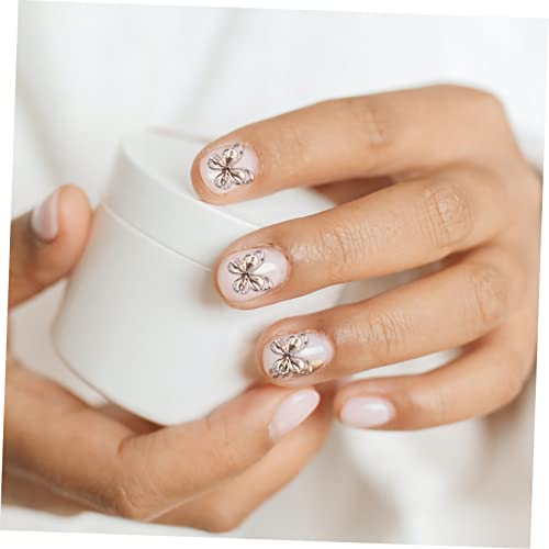 FOMIYES 10 Stück Teiliges Nagelsticker mit Roségoldenen Hohlgearbeiteten Schmetterlingen aus Katzenaugen Strassbesetzt DIY Maniküre Schmuck für Nagelkunstliebhaber und Vielseitige FOMIYES 10 Stück Teiliges Nagelsticker mit Roségoldenen Hohlgearbeiteten Schmetterlingen aus Katzenaugen Strassbesetzt DIY Maniküre Schmuck für Nagelkunstliebhaber und Vielseitige von FOMIYES