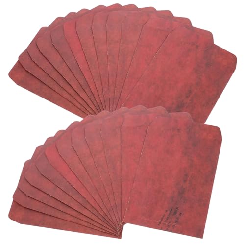 FOMIYES 100 Stück Vintage Kraftpapier Beutel Aufbewahrungstaschen Strapazierfähige Samen Verpackung Multifunktionale Papiertüten für Samen Lagerung und Bastelbedarf von FOMIYES