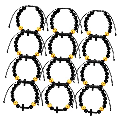 FOMIYES 12 Stück Softball -Armband Baseball-Perlenarmband Kette sportliches Bettelarmband Manschette Jungs für Blau deko Kugelarmband Armbänder zum Thema Sport Acryl Black FOMIYES 12 Stück Softball -Armband Baseball-Perlenarmband Kette sportliches Bettelarmband Manschette Jungs für Blau deko Kugelarmband Armbänder zum Thema Sport Acryl Black von FOMIYES