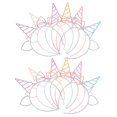 FOMIYES 12 Stück Teiliges Einhorn Haarreif Bunte Sprühlack Glitzernde Kunststoff Haarreifen mit Horn und Ohren Langlebig Vielseitig für Geburtstagsfeiern Karneval Cosplay und Festtags FOMIYES 12 Stück Teiliges Einhorn Haarreif Bunte Sprühlack Glitzernde Kunststoff Haarreifen mit Horn und Ohren Langlebig Vielseitig für Geburtstagsfeiern Karneval Cosplay und Festtags von FOMIYES