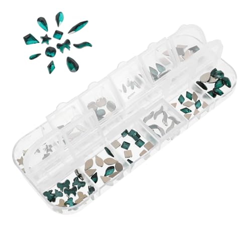 FOMIYES 120 Stück Nagelbohrer maniküre zubehör nageldesign nägel zubehör Nagelstein -set Nailart Zubehör Nagelkunstzubehör Nailart-Strasssteine Nagelkunststeine Punk-Nagelanhänger Green FOMIYES 120 Stück Nagelbohrer maniküre zubehör nageldesign nägel zubehör Nagelstein -set Nailart Zubehör Nagelkunstzubehör Nailart-Strasssteine Nagelkunststeine Punk-Nagelanhänger Green von FOMIYES