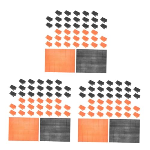 FOMIYES 120 Stück Seidenpapier Ultra Dünnes Bastelpapier Schwarz und Orange Vielseitiges und Dekorpapier für Diy Handwerk Blumensträuße Festliches Verpacken und Kreative Bastelideen von FOMIYES