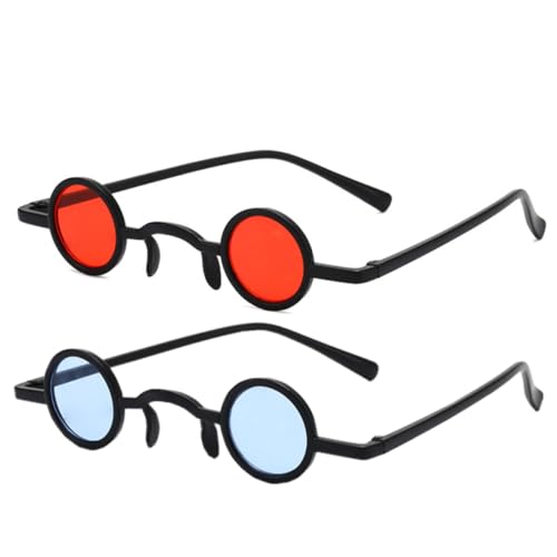 FOMIYES 2 Paare falsche Gläser retro Männer begeisterte Mini vintage sunglasses vintage festival sunglasses Brille fälschen lustige Spoof-Brille Blue FOMIYES 2 Paare falsche Gläser retro Männer begeisterte Mini vintage sunglasses vintage festival sunglasses Brille fälschen lustige Spoof-Brille Blue von FOMIYES