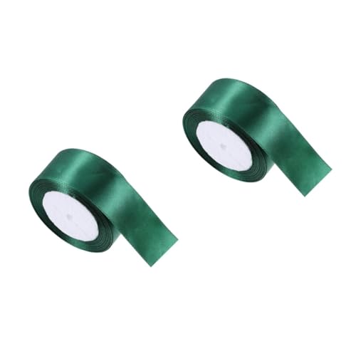 FOMIYES 2 Rollen Breites Polyester Geschenkband Dunkelgrün Glänzendes Dekorband für Valentinstag Basteln Blumenarrangements Geschenkverpackungen und Diy Haarschleifen FOMIYES 2 Rollen Breites Polyester Geschenkband Dunkelgrün Glänzendes Dekorband für Valentinstag Basteln Blumenarrangements Geschenkverpackungen und Diy Haarschleifen von FOMIYES