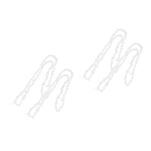 FOMIYES 2 Sätze Diy Unregelmäßige Steinketten Perlen Weißem Halb Finished Schmuck Zubehör Für Armbänder 2 Stücke * 2 FOMIYES 2 Sätze Diy Unregelmäßige Steinketten Perlen Weißem Halb Finished Schmuck Zubehör Für Armbänder 2 Stücke * 2 von FOMIYES