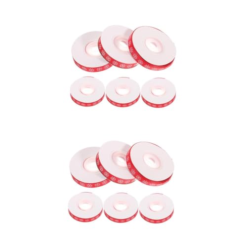FOMIYES 2 Sätze Weihnachtsband Geschenkband Ribbon Weihnatsdeko Weihmachtsdeko Hochzeitsdeko Party Auto Schleife Band Groß Geschenkbänder Ein Verpackungsband Diy-bänder Rot 6 Rollen * 2 FOMIYES 2 Sätze Weihnachtsband Geschenkband Ribbon Weihnatsdeko Weihmachtsdeko Hochzeitsdeko Party Auto Schleife Band Groß Geschenkbänder Ein Verpackungsband Diy-bänder Rot 6 Rollen * 2 von FOMIYES