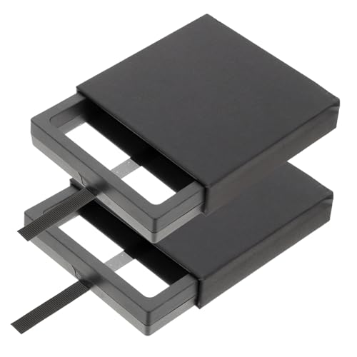 FOMIYES 2 Stück Boxen Hängebox Schmuck Organizer Schmuckschatullen Schmucketui Schmuckdisplay Filmetui Schmuckaufbewahrungskoffer Schmuckbehälter Aufbewahrungsboxen Abs Schwarz FOMIYES 2 Stück Boxen Hängebox Schmuck Organizer Schmuckschatullen Schmucketui Schmuckdisplay Filmetui Schmuckaufbewahrungskoffer Schmuckbehälter Aufbewahrungsboxen Abs Schwarz von FOMIYES