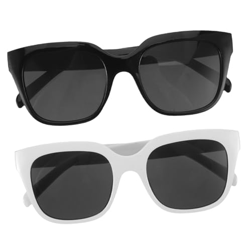 FOMIYES 2 Stück Teiliges Brautpaar Sonnenbrillen Hochzeits-party Foto Requisiten Stilvolle Wasserkrystall-optik Langlebig für Junggesellinnenabschied Verlobungs Empfangsgeschenke von FOMIYES
