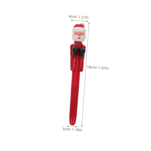 FOMIYES 2 Stück Weihnachtliche Boxing Kugelschreiber mit Weihnachtsmann Schneemann Kreative Party Ballpoint Pens für Schule Büro Geschenkidee Festliche Schreibwaren für Weihnachtsfeiern FOMIYES 2 Stück Weihnachtliche Boxing Kugelschreiber mit Weihnachtsmann Schneemann Kreative Party Ballpoint Pens für Schule Büro Geschenkidee Festliche Schreibwaren für Weihnachtsfeiern von FOMIYES