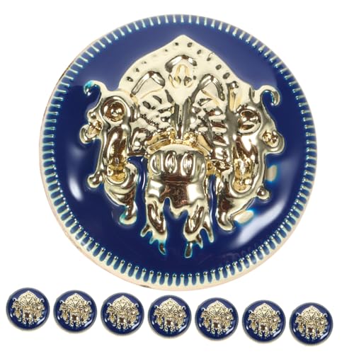 FOMIYES 20 Stck. Metallknöpfe Knopf Tasten Zierknöpfe Für Jacke Vintage-knöpfe Für Mantel Dekorative Knöpfe Für Uniform Dekorative Knöpfe Für Mantel Kleine Zierknöpfe Blau Zinklegierung FOMIYES 20 Stck. Metallknöpfe Knopf Tasten Zierknöpfe Für Jacke Vintage-knöpfe Für Mantel Dekorative Knöpfe Für Uniform Dekorative Knöpfe Für Mantel Kleine Zierknöpfe Blau Zinklegierung von FOMIYES