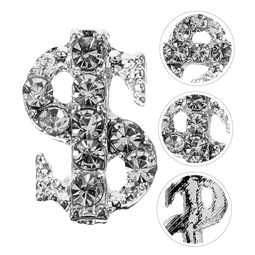 FOMIYES 20 Stück Nagelkunst Charms Silber Dollarzeichen Nageldekorationen für Diy Maniküre Frauen Nail Art Schmuck Nail Charms für Natürliche und Künstliche Nägel FOMIYES 20 Stück Nagelkunst Charms Silber Dollarzeichen Nageldekorationen für Diy Maniküre Frauen Nail Art Schmuck Nail Charms für Natürliche und Künstliche Nägel von FOMIYES