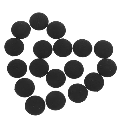 FOMIYES 20 Stück Nahtfreie Hutknöpfe Schwarze Stoffüberzogene Druckknöpfe für Kappenreparatur und Dekoration Vintage Buttons für Hüte Jacken und Diy Nähprojekte FOMIYES 20 Stück Nahtfreie Hutknöpfe Schwarze Stoffüberzogene Druckknöpfe für Kappenreparatur und Dekoration Vintage Buttons für Hüte Jacken und Diy Nähprojekte von FOMIYES