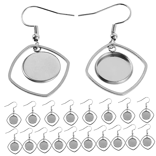 FOMIYES 20 Stück Ohrbügel Aus Edelstahl Leerzeichen Set Zur Herstellung Von Ohrringen Lieferungen Anhängerschalen Für Die Herstellung Von Ohrringen Ergebnisse Haken Klein Rostfreier FOMIYES 20 Stück Ohrbügel Aus Edelstahl Leerzeichen Set Zur Herstellung Von Ohrringen Lieferungen Anhängerschalen Für Die Herstellung Von Ohrringen Ergebnisse Haken Klein Rostfreier von FOMIYES