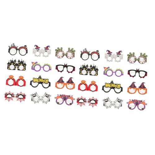 FOMIYES 24 Stck. Teiliges Halloween Brillen Papier Brillen Party Requisiten mit Einzigartigem Design Witzige Foto Requisite für Halloween Kostüm und Langlebige Partybrillen für Erwachsene FOMIYES 24 Stck. Teiliges Halloween Brillen Papier Brillen Party Requisiten mit Einzigartigem Design Witzige Foto Requisite für Halloween Kostüm und Langlebige Partybrillen für Erwachsene von FOMIYES