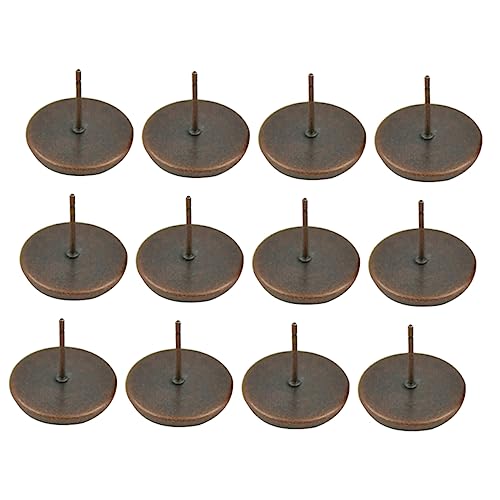 FOMIYES 24 Stück Ohrringe Zubehör Ohrring Lünette Ohrringe liefert Ohrring DIY Lünettenbasis Ohrring-Hardware für die Schmuckherstellung Schmuck Lünette Ohrringbasis Kupfer FOMIYES 24 Stück Ohrringe Zubehör Ohrring Lünette Ohrringe liefert Ohrring DIY Lünettenbasis Ohrring-Hardware für die Schmuckherstellung Schmuck Lünette Ohrringbasis Kupfer von FOMIYES