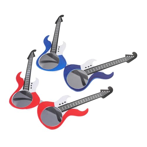 FOMIYES 2Stücke Gitarre Sonnenbrille Lustige Partybrille für Erwachsene Stylische Dekoration für Veranstaltungen Robuste Leichte Requisiten für Spaß FOMIYES 2Stücke Gitarre Sonnenbrille Lustige Partybrille für Erwachsene Stylische Dekoration für Veranstaltungen Robuste Leichte Requisiten für Spaß von FOMIYES