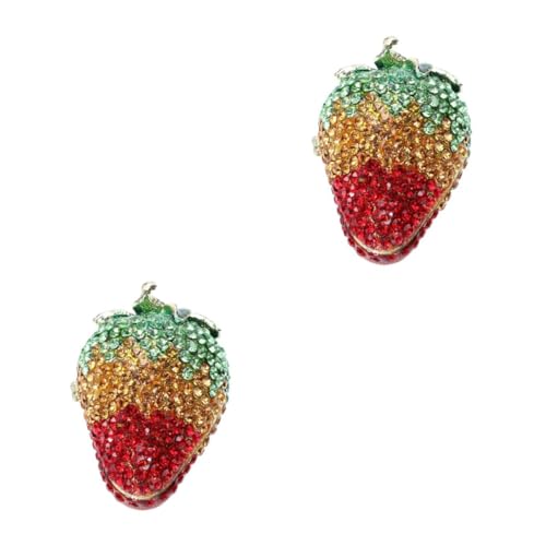FOMIYES 2er-packung Erdbeer-schmuckkästchen Rosa Erdbeerdekor Erdbeere Aufbewahrungsbehälter Für Modeschmuck Erdbeer Schmuckschatulle Heimdekoration Legierung Green FOMIYES 2er-packung Erdbeer-schmuckkästchen Rosa Erdbeerdekor Erdbeere Aufbewahrungsbehälter Für Modeschmuck Erdbeer Schmuckschatulle Heimdekoration Legierung Green von FOMIYES