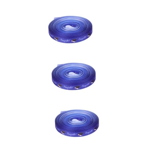 FOMIYES 3 Rollen Graduation Season Geschenkband Blau Diy Schleifen Bastelband für Partydekorationen Vielseitiges Handarbeitsband für Abschlussfeier Zubehör und Gratulations Events FOMIYES 3 Rollen Graduation Season Geschenkband Blau Diy Schleifen Bastelband für Partydekorationen Vielseitiges Handarbeitsband für Abschlussfeier Zubehör und Gratulations Events von FOMIYES