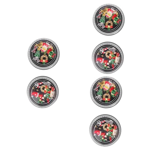 FOMIYES 3 Sätze Nagelpflaster Weihnachtliche Nailart-dekoration Weihnachts-maniküre-schmuck Nagel Strass Nagelkunst-anhänger Weihnachtsnagelscheiben Colorful Legierung 2boxen*3 FOMIYES 3 Sätze Nagelpflaster Weihnachtliche Nailart-dekoration Weihnachts-maniküre-schmuck Nagel Strass Nagelkunst-anhänger Weihnachtsnagelscheiben Colorful Legierung 2boxen*3 von FOMIYES