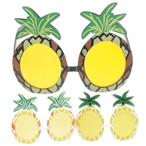 FOMIYES 3 Stück Ananasförmige Gläser Lustige Gefälschte Obstdekorationen Kleid Kostüm Ananas Dekorationen Brillen Party Brillen FOMIYES 3 Stück Ananasförmige Gläser Lustige Gefälschte Obstdekorationen Kleid Kostüm Ananas Dekorationen Brillen Party Brillen von FOMIYES