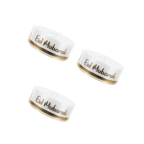 FOMIYES 3 Stück Eid Mubarak Geschenkband Yards Polyester Satinband für Partydekorationen und Geschenkverpackungen Weiches Langlebiges Feierband für Ramadan und Festliche Anlässe FOMIYES 3 Stück Eid Mubarak Geschenkband Yards Polyester Satinband für Partydekorationen und Geschenkverpackungen Weiches Langlebiges Feierband für Ramadan und Festliche Anlässe von FOMIYES