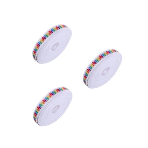FOMIYES 3 Stück Schulanfang Bastelband mit Bleistiftmotiv Polyester Geschenkband mit Verstärkten Kanten Robustes Ripsband für Verpackungen Schleifen Diy Dekoration für Lehrer und Schüler FOMIYES 3 Stück Schulanfang Bastelband mit Bleistiftmotiv Polyester Geschenkband mit Verstärkten Kanten Robustes Ripsband für Verpackungen Schleifen Diy Dekoration für Lehrer und Schüler von FOMIYES