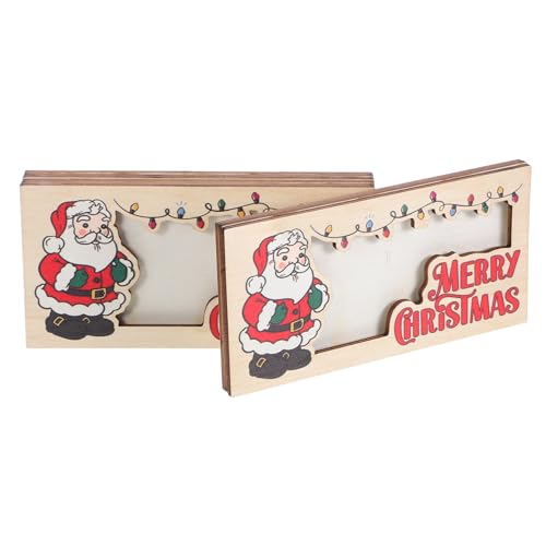 FOMIYES 3 Stück Teiliges Holz Geldhalter für Bargeld mit Weihnachtsmotiv Stabile Dekorative Kartenhalter für Festliche Geldgeschenke Langlebige Geldbörse für Weihnachten und Feiertage FOMIYES 3 Stück Teiliges Holz Geldhalter für Bargeld mit Weihnachtsmotiv Stabile Dekorative Kartenhalter für Festliche Geldgeschenke Langlebige Geldbörse für Weihnachten und Feiertage von FOMIYES