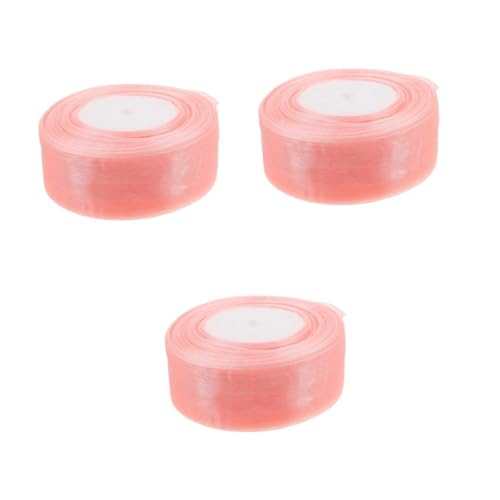 FOMIYES 3 Stück Transparentes Chiffonband Yards Dekoratives Vielseitiges Geschenkband für Hochzeiten Blumenarrangements Kuchenverzierung und Diy Bastelprojekte Formbeständig Leicht zu FOMIYES 3 Stück Transparentes Chiffonband Yards Dekoratives Vielseitiges Geschenkband für Hochzeiten Blumenarrangements Kuchenverzierung und Diy Bastelprojekte Formbeständig Leicht zu von FOMIYES